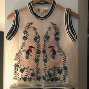 Hand Embroidered Betina Top